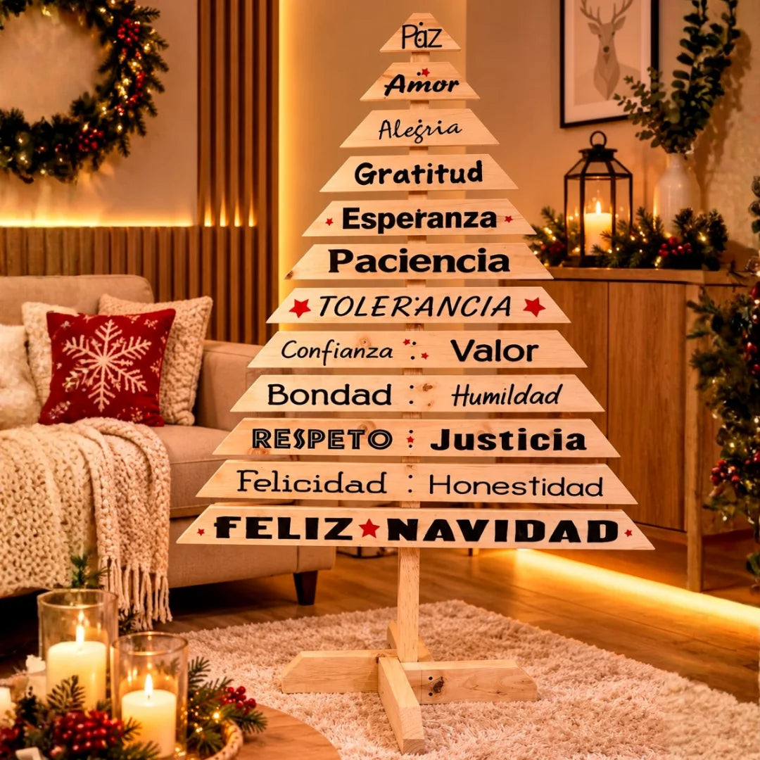 Nuevo Árbol Navideño Origen - madera de pino